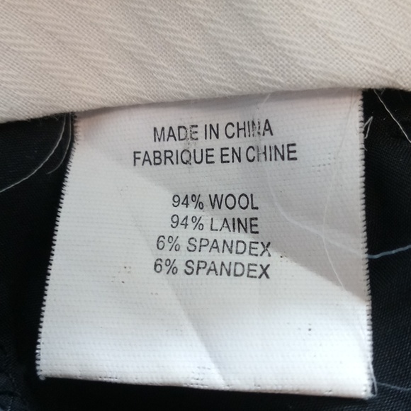 THEORY BLACK EMORY /BROADWAY PANTS SZ 4 - Picture 4 of 12